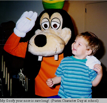 My Goofy your nose is sure big!